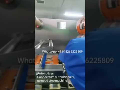 Auto splicer for instant noodle cakes automatic packaging line