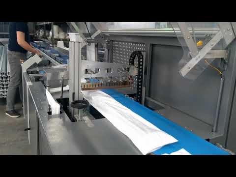 uPVC Window Profiles Packaging - Continuous Shrink Wrapping Line