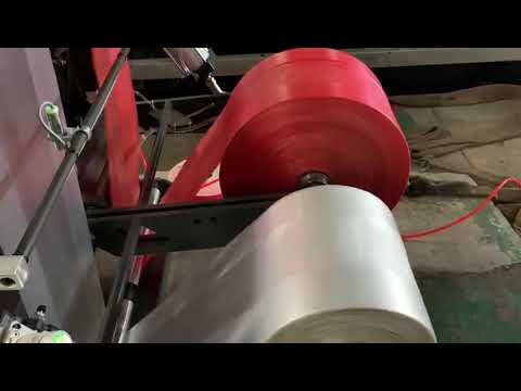 High speed plastic bag making machine