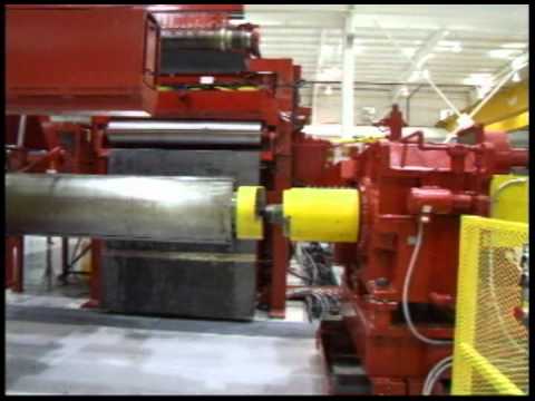 Slitting Lines-Dual Mandrel Turret Recoiler Built by Red Bud Industries