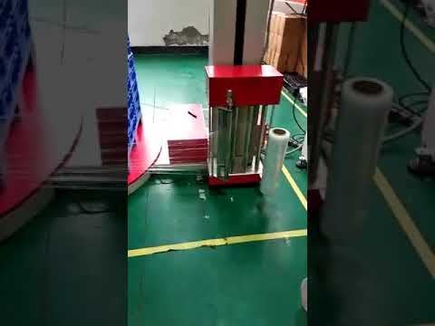 Pallet stretch wrapping machine