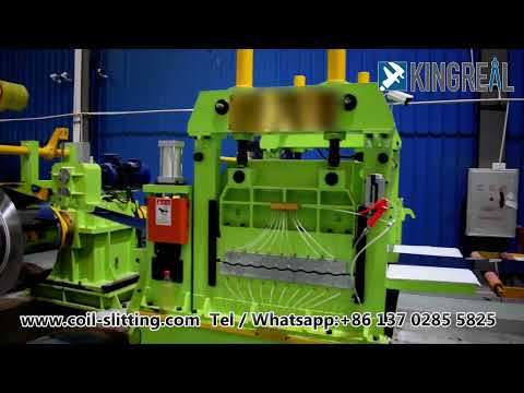 CRCA Steel Coil High Precision Slitting Line - KINGREAL MACHINERY