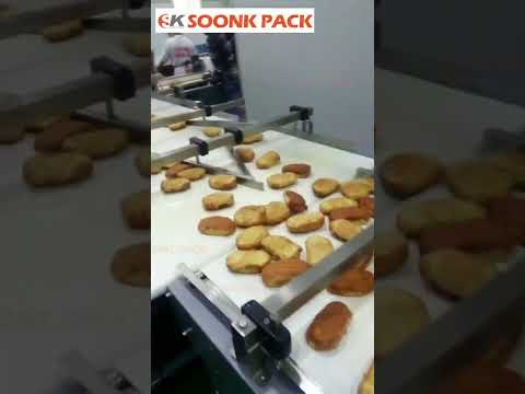 How does the automatic packaging production line of bread, cake, biscuits and chocolate work