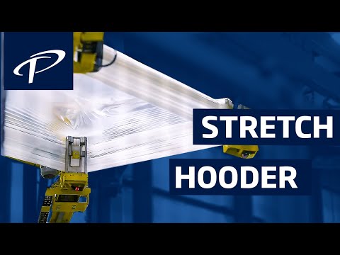 Pallet Wrapping With a Stretch-hooder (STRETCH-ALL)