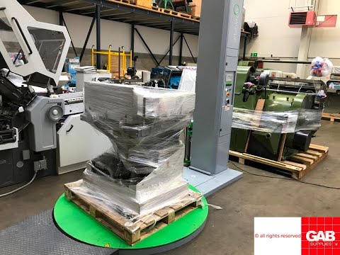 orbitwrap 2000a semi automatic pallet wrapping machine for sale Gab Supplies Ltd 2019