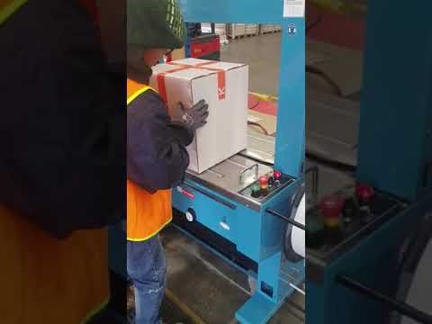 Pacmasta TRS-600 Auto Strapping Machine