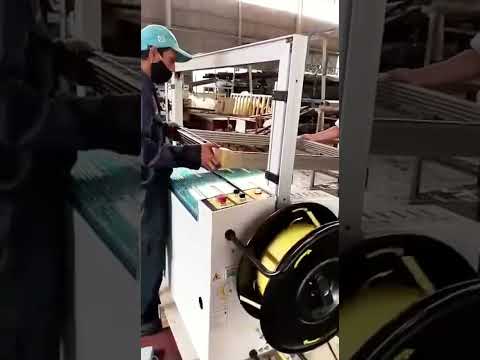 Automatic PP strapping machine ,Plastic box carton case strapper