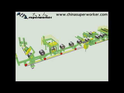 Automatic Steel Coil Packing Line For Coil Steel Sheet Wrapping