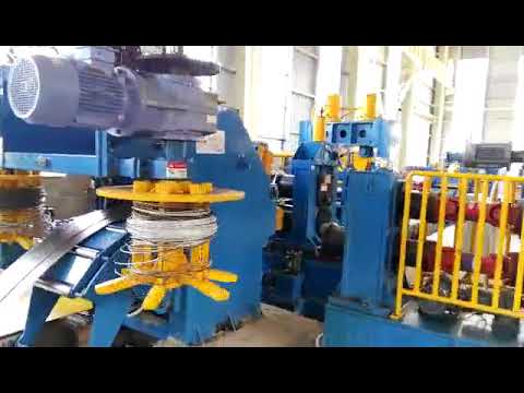 HR hot rolled thick steel heavy metal coil cutter cutting slitter rewinder slitting machine line