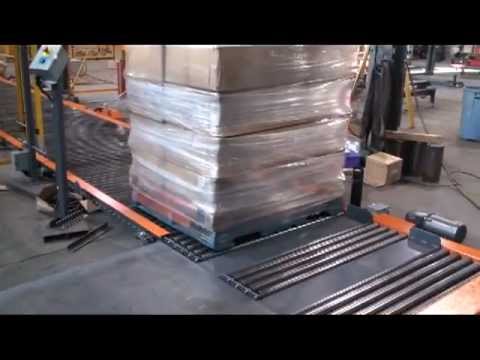 Automatic Stretch Wrapper With Custom Conveyor System | Phoenix Wrappers