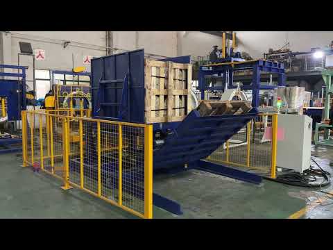 How to changing the pallet on bottom easily by pallet changer