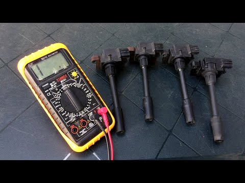 how to Test Ignition Coil using multimeter pajero io Pinin GDI