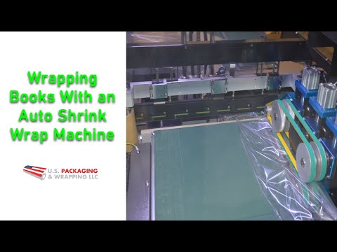 Wrapping Books With an Auto Shrink Wrap Machine