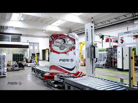 PIERI Fully automatic turntable wrapping machine - EASY ROUND | Clearpack