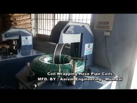 Coil Wrapping Machine For Pipe - Aarem Engineering