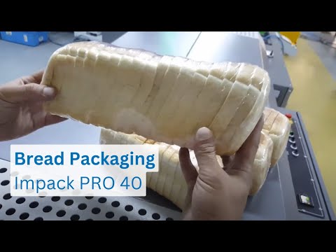 IMPACK 40 PRO Automatic Shrink Machine, Bread Packaging