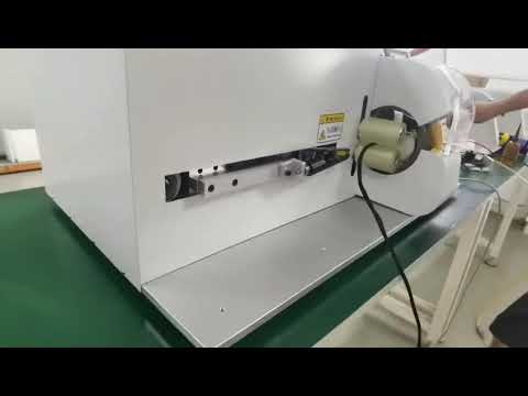 Automatic Wire and Cable Continuous Tape Winding Wrapping Machine with clamp head