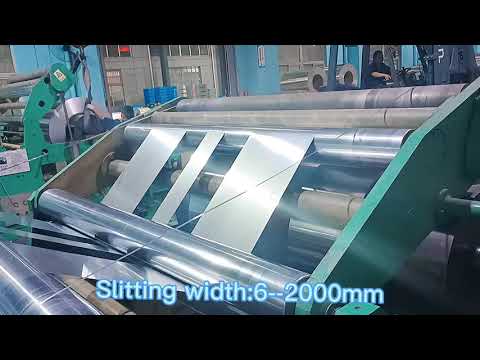 High precision aluminum foil slitting lines