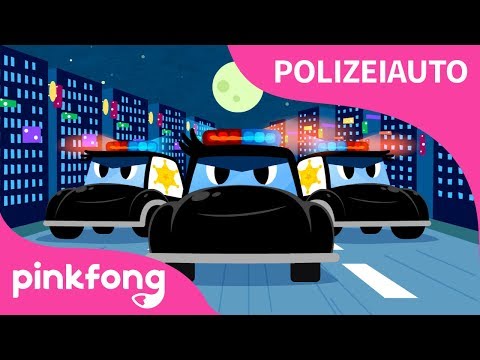 [Deutsch] Polizeiauto-Lied | Auto-Lieder | @Pinkfong_Deutsch