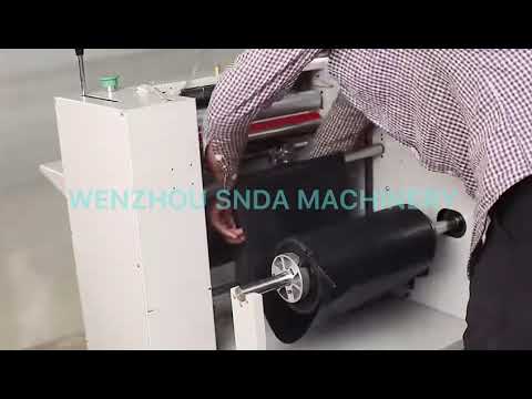 Mini table type autobag machine(made in China)with pre-open bag on roll