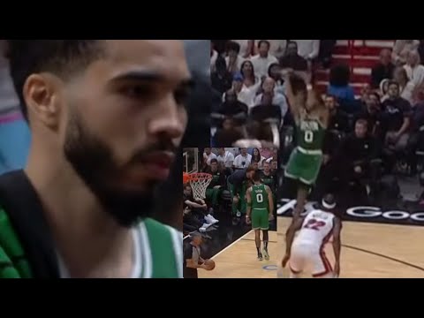 JAYSON TATUM GOT DEPRESSED AFTER GETTIN BENCHED! THEN SHOT LIGHTS OUT!