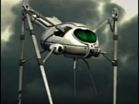 Clean footage of the Fighting Machines from Jeff Wayne&#039;s Musical Version of The War of the Worlds