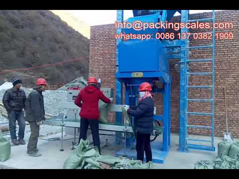 Bagging Machine for Plastic Pellet / PVC Powder 10 KG 25 KG 50 KG packaging scales