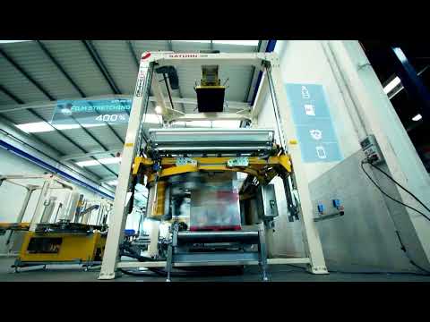 MOSCA - MOVITEC Saturn - Fully Automatic Ring Stretch Wrapping Machine (Wrapping of Bags)