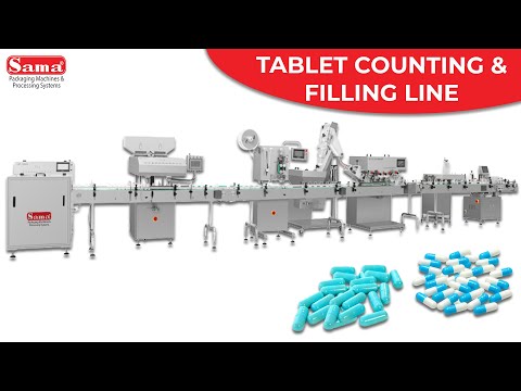 Tablet Counting &amp; Filling Line