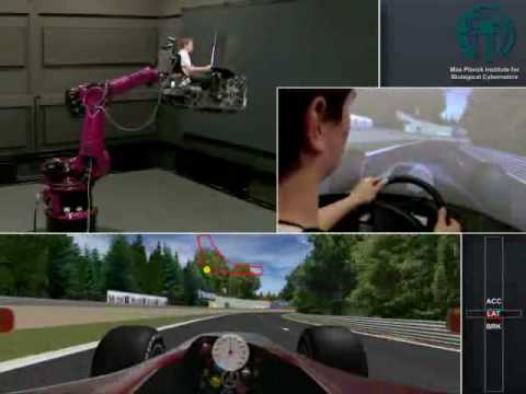 Engineers Turn Robot Arm into F1 Ferrari Simulator