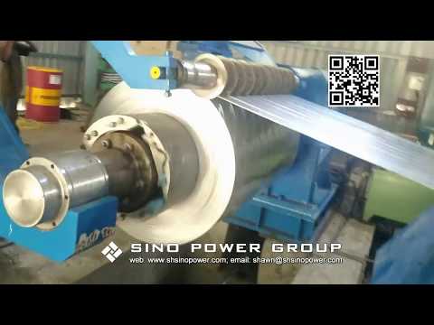 SP0.3-3.5x1600 GI strip cutter steel coils slitting line steel sheet slitting machine