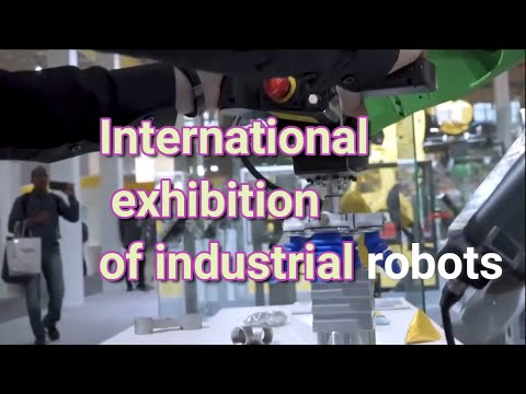 International exhibition of industrial robots