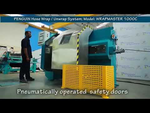 Hose Wrap / Unwrap Machine - For Flexible Hoses