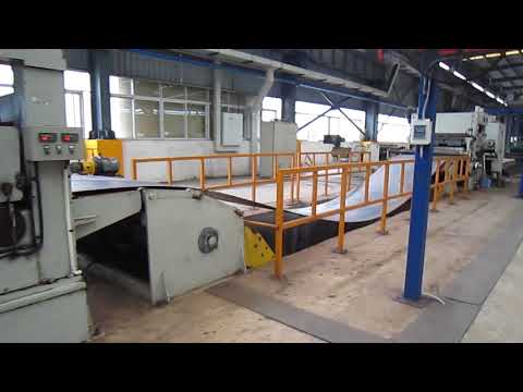 Coil cutting line hot roll