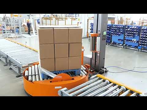 TP2000FZ fully automatic pallet stretch wrapping machine