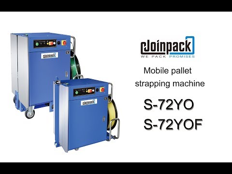 Mobile pallet strapping machine - S-72YO &amp; S-72YOF