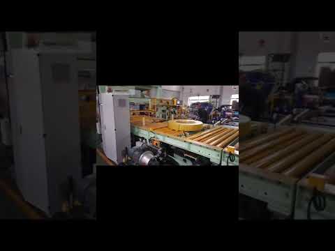 Full-auto slitting coil packaging line