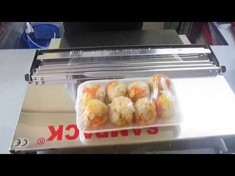 Tray wrapping Machine Cling wrapping machine