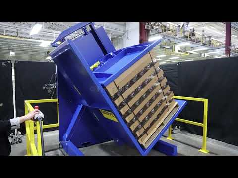 Cherrys Industrial Equipment SC75P Pallet Inverter Demonstration