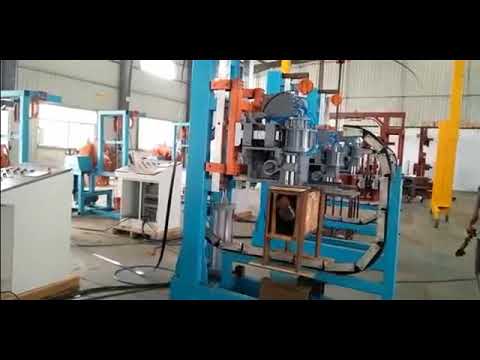 Automatic steel tube bundle strapping machine