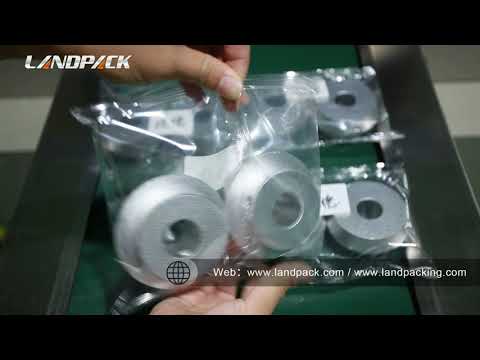 Horizontal Metal Parts Flow Wrap Packing Machine