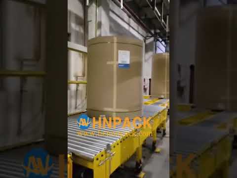 High-speed rotary ring type stretch wrapper for paper roll stretch film wrapping packing