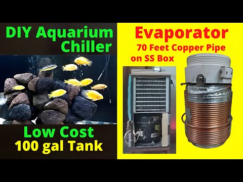 DIY Aquarium Chiller | 300Liter Water Cooler Dispenser | Cold Plunge DIY | V6/6, Pt2/5 | Umair Saeed