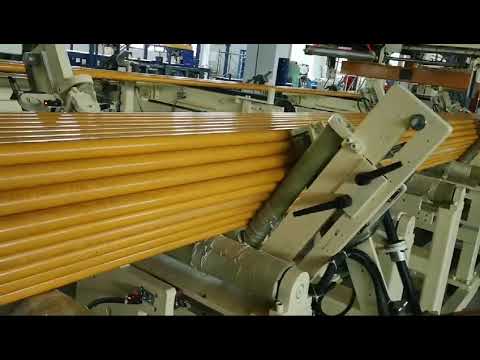 Automatic steel tube bundling and packing line