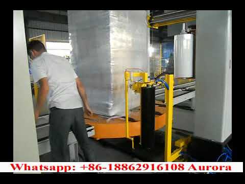 Automatic Pallet Stretch Wrapping Machine