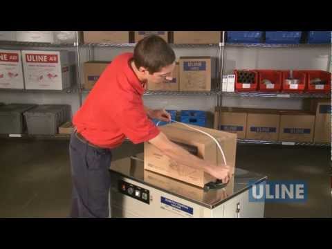 Uline H-959 - Semi-Automatic Poly Strapping Machine