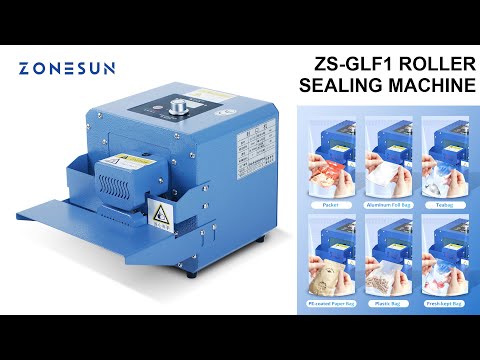 ZONESUN ZS-GLF1 Portable Bag Sealer Roller Sealing Machine