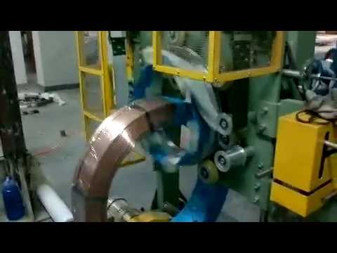 embaladora de cobre/ Copper coil packing machine,copper tube coil packing machine