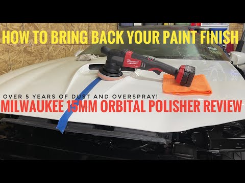 Milwaukee M18 DA Orbital Polisher‼️ Paint Correction FROM OVERSPRAY Clay Bar/Cut/Polish Camaro SS