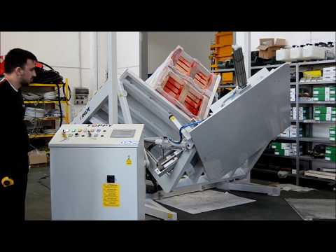 Stationary pallet reverser - TOPPY VSHAPE automatic (milk)